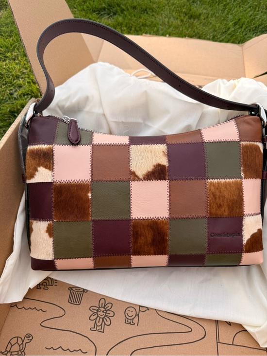 Coach Handbags - Coachtopia Alter/Ego Slouchy Shoulder Bag Merlot/ Olive/ Cow